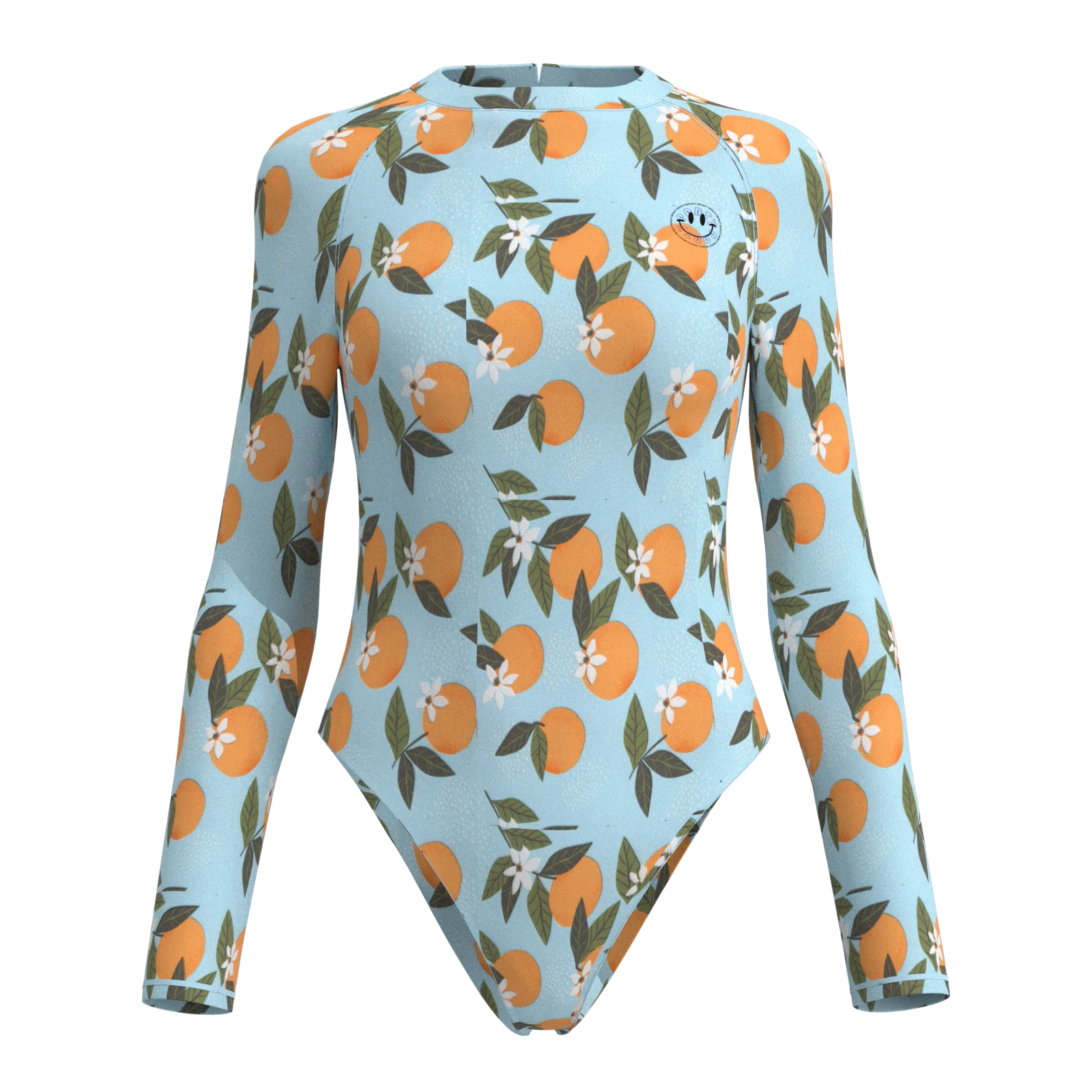 泳装柿子花印花 2