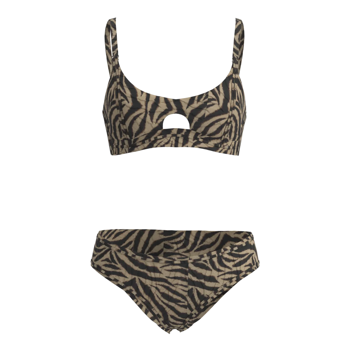 泳装豹纹印花 2