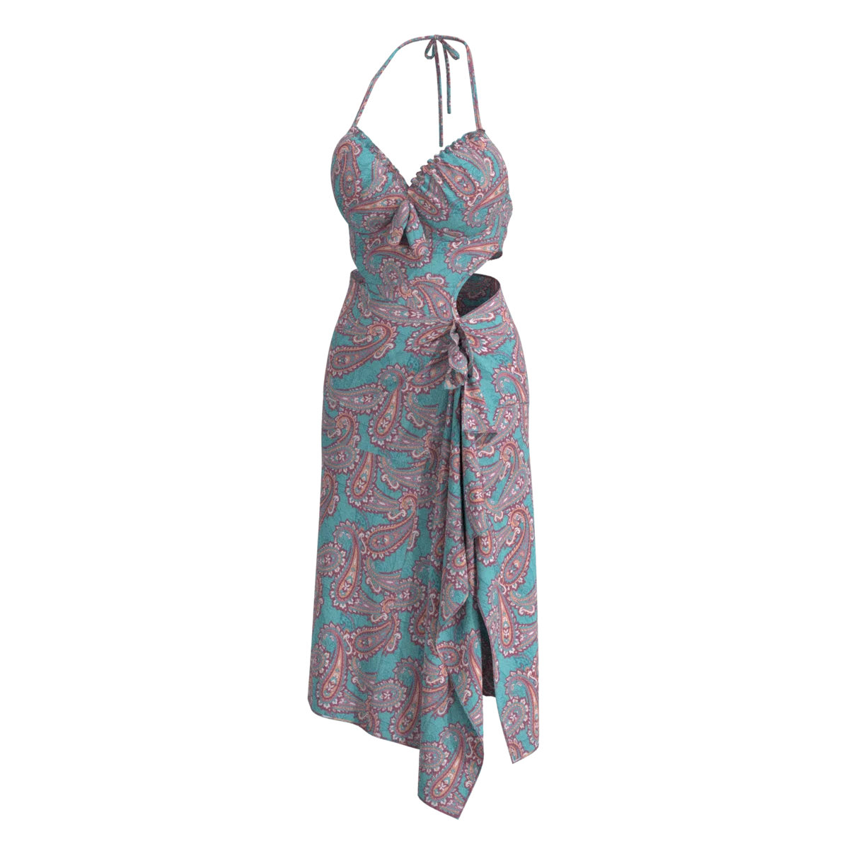 泳装复古印花 2