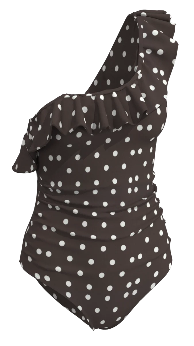 泳装波点印花 2