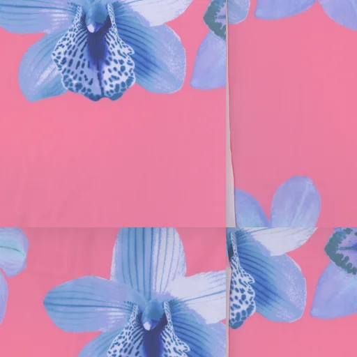 泳装大蓝花印花 3