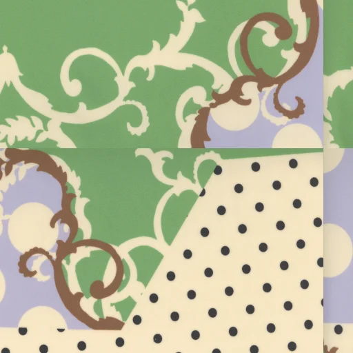 泳装画框波点印花 3