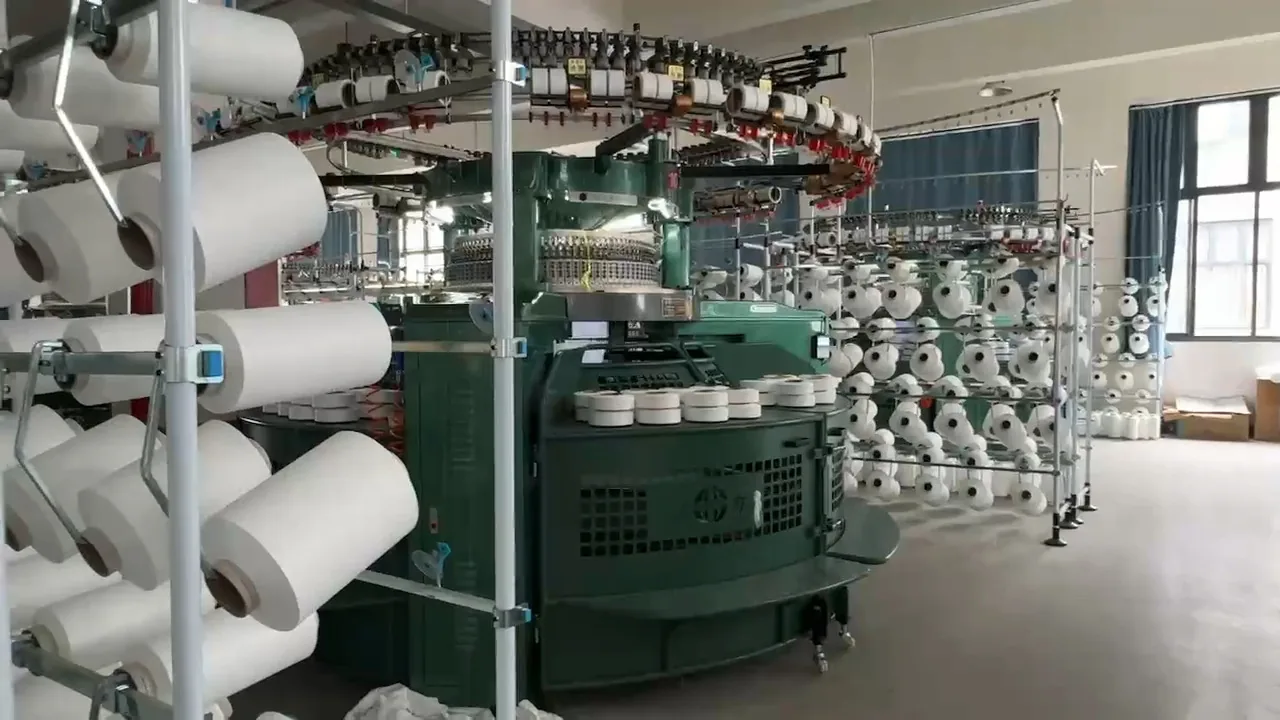 Shine Loom 合作工厂针织车间实景